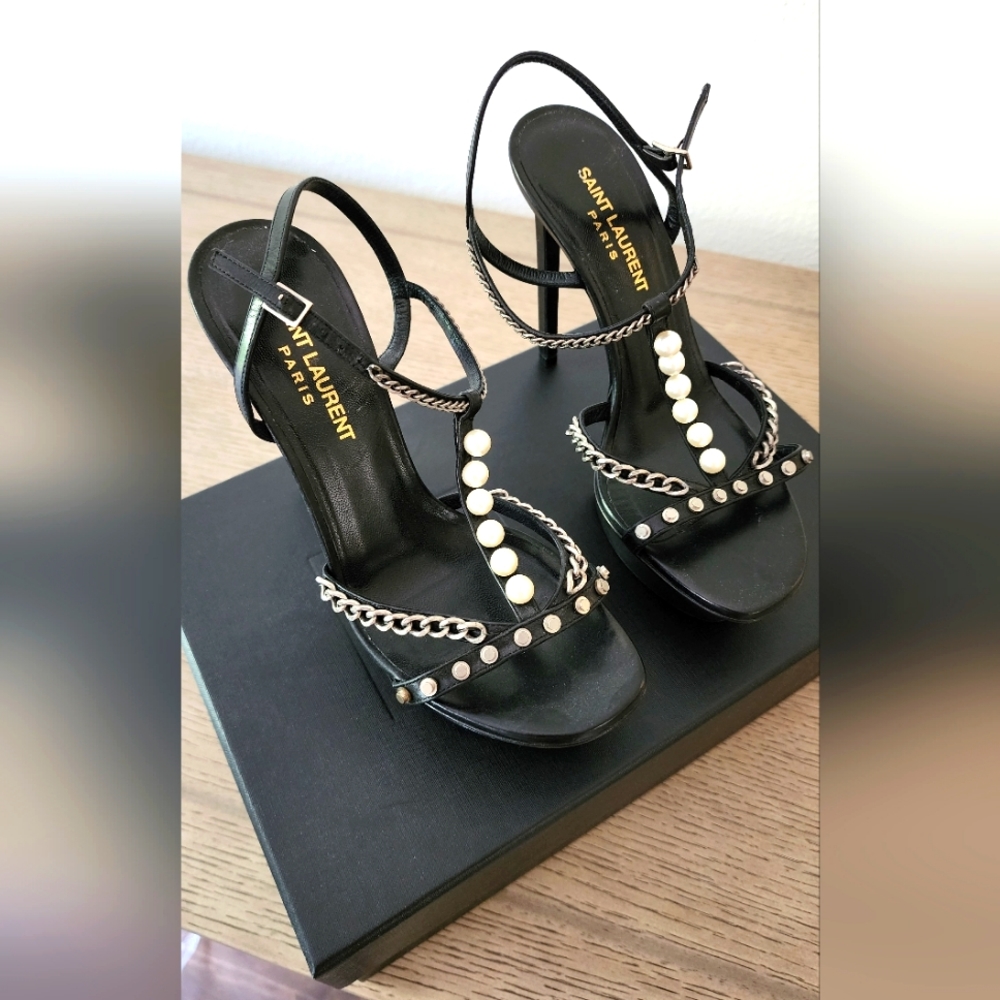 Saint Laurent Platform Sandals